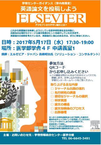 英語論文投稿講座(Elsevier社)